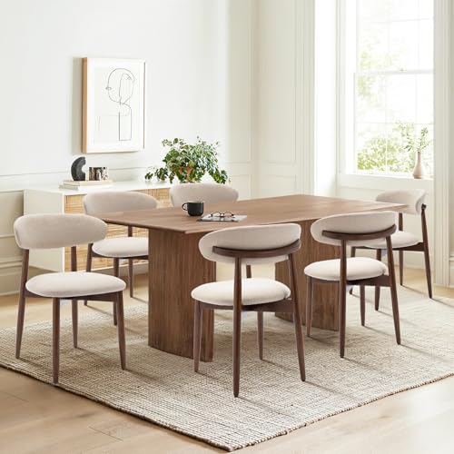 Kitchen Table Chairs Set of 6: Stylish, Comfortable Dining Room Essentials