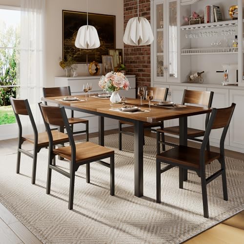 Kitchen Table With Six Chairs: Stylish Sets for Comfortable Family Dining