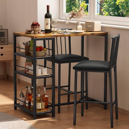 Kitchen Tables for Studio Apartments: Space-Saving Sets with Storage Solutions