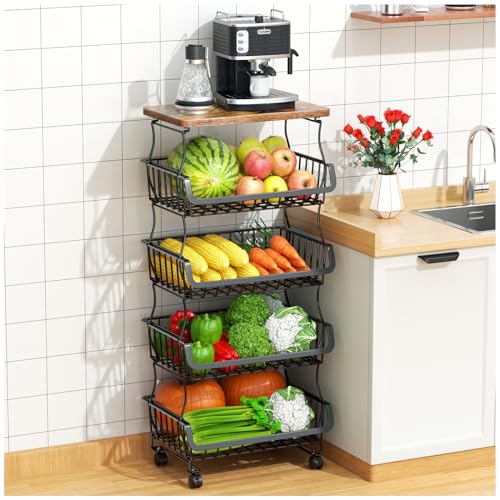 Kitchen Vegetable Storage Rack