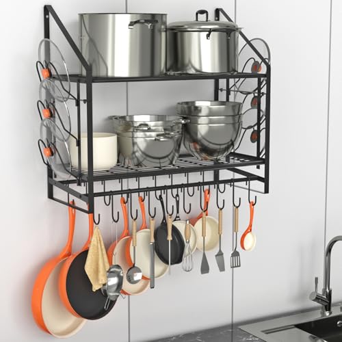 Kitchen Wall Pot Rack: Maximize Space with Stylish Storage Solutions