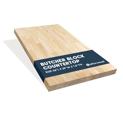 Kitchen With Butcher Block
