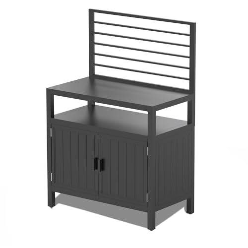 L Shaped Kitchen With Grilling Island: Ultimate Outdoor BBQ Storage Ideas