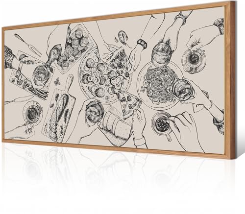 Large Kitchen Canvas Wall Art