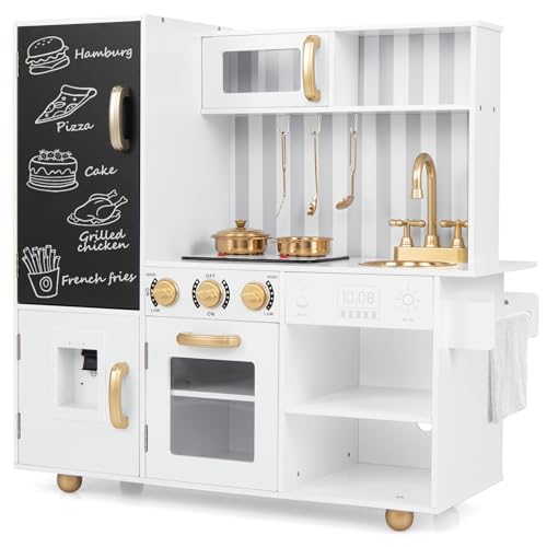 Large Play Kitchen for 10 Year Old: Top Interactive Wooden Sets Reviewed