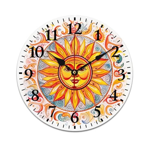 Luna Mexican Kitchen – the Alameda Stunning Mexican Style Silent Wall Clock