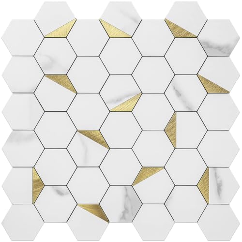Marble Tile Backsplash Kitchen Ideas: Stylish Peel and Stick Options