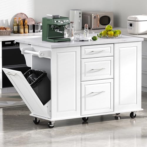 Marble Top Kitchen Islands: Stylish Storage and Functionality for Your Kitchen