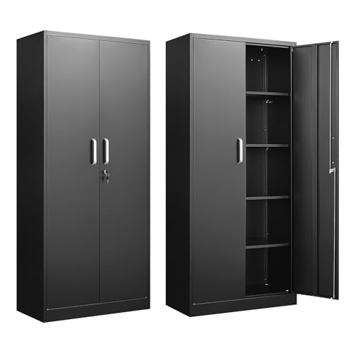Metal Cabinet for Kitchen: Stylish Storage Solutions with Adjustable Shelves