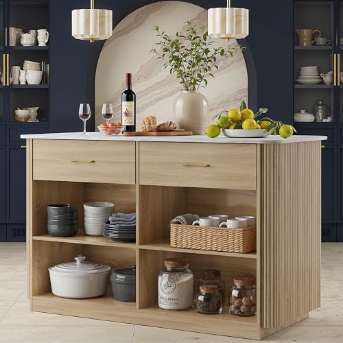 Mid Century Kitchen Island Ideas for Stylish Storage and Seating Solutions