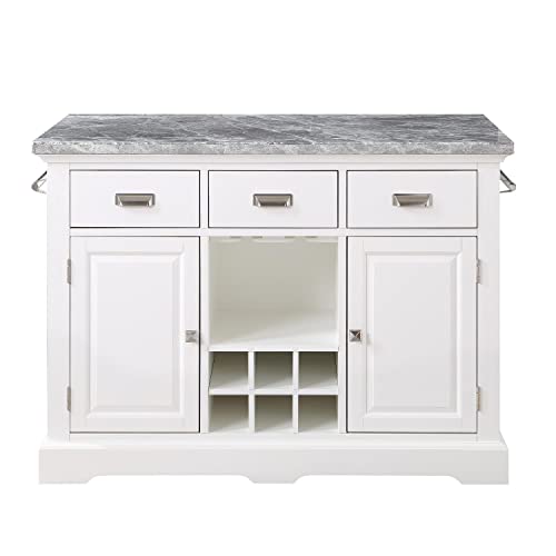 Mineral Crystal Kitchen Islands: Stylish Storage and Seating for Modern Homes