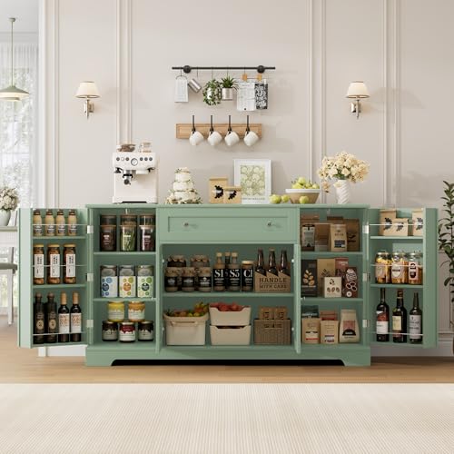 Modern Dark Green Kitchen Cabinets: Stylish Storage Solutions for Every Home