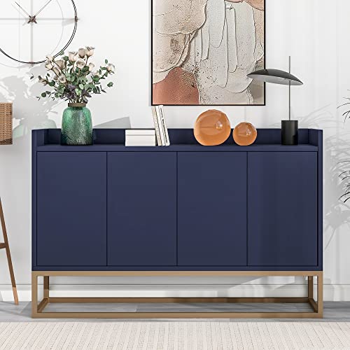 Modern Navy Blue Kitchen Cabinets