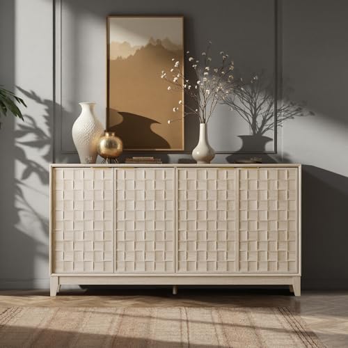 Modern White Oak Kitchen Cabinets