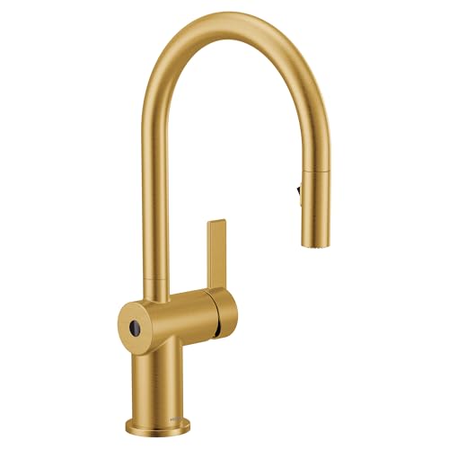 Moen Gold Kitchen Faucet: Elegant Touchless Design with Power Clean Technology