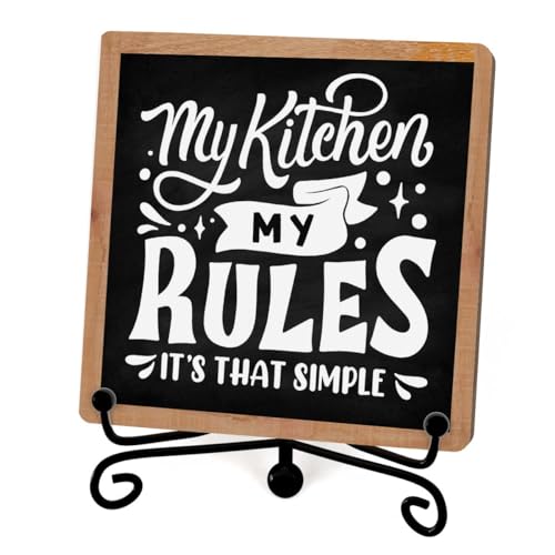 My Kitchen My Rules: Top Rustic Signs for Stylish Kitchen Decor