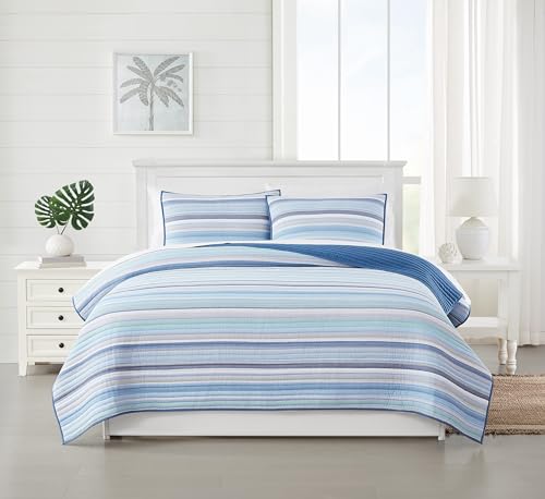 Ocean Front Kitchen Hilo Inspired Coastal Quilt Set for Nautical Charm