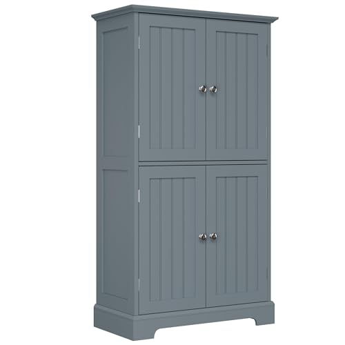 Painted Grey Kitchen Cupboards