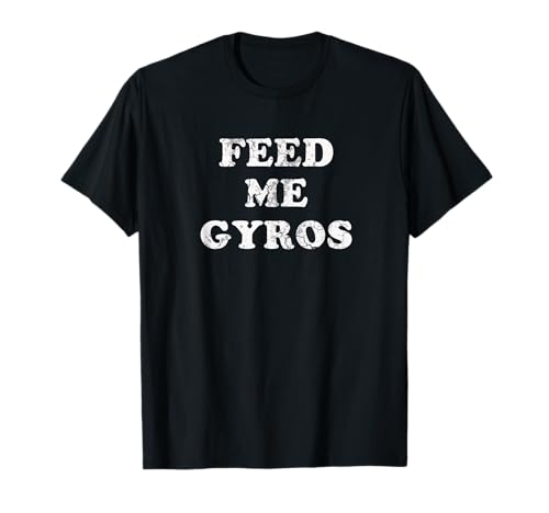 Patras Gyros Greek Kitchen Funny T-Shirts for True Gyros Lovers