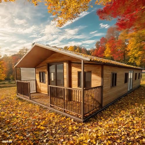 Prefab Pool House With Bathroom And Kitchen: Compact Luxury Modular Living Solution