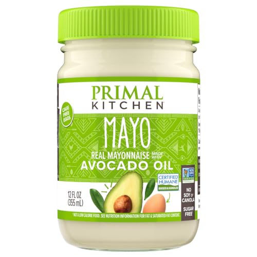 Primal Kitchen Foods Mayo: Healthy Avocado Oil Mayo for Paleo & Keto Fans
