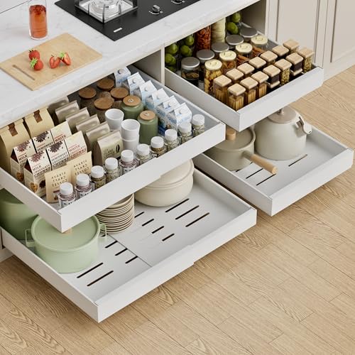 Pull Out Kitchen Cupboard Drawers: Maximize Space with Easy Slide Organizers