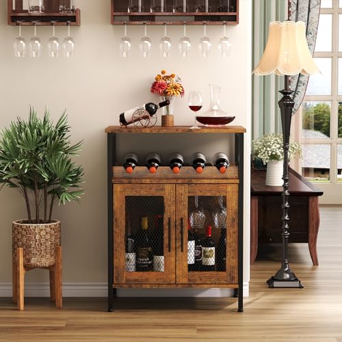 R Wine Bar & Kitchen: Stylish Wine Rack Cabinets for Your Home Bar