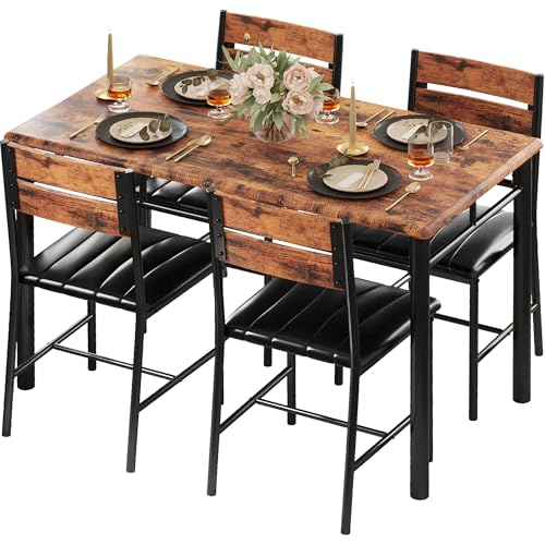 Rectangle Kitchen Table Set: Stylish, Space-Saving Dining Solutions for Small Spaces