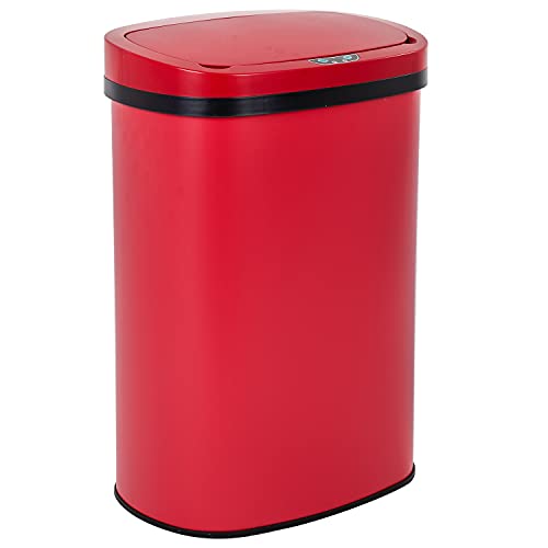 Red Kitchen Trash Can