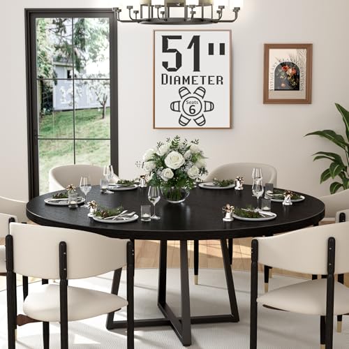 Round Kitchen Table for 6: Stylish, Space-Saving Dining Solutions