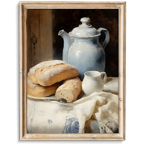 Second Floor Regionally Inspired Kitchen: Rustic Wall Art for Cozy Spaces