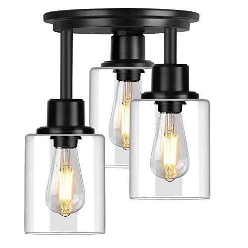 Semi-Flush Kitchen Light Fixtures for Stylish and Functional Spaces