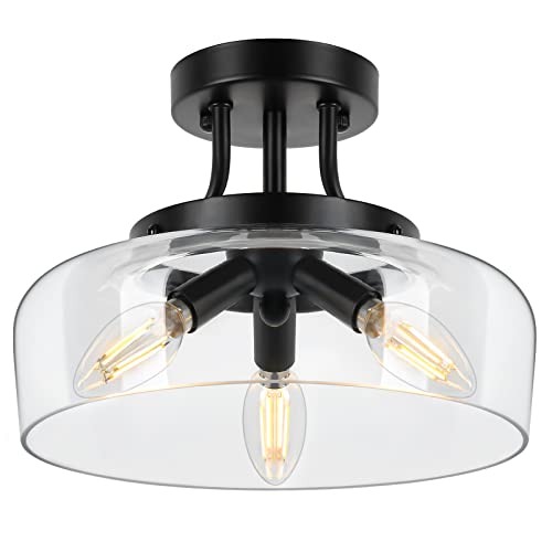 Semi Flush Kitchen Lights: Stylish Industrial Fixtures for Modern Spaces