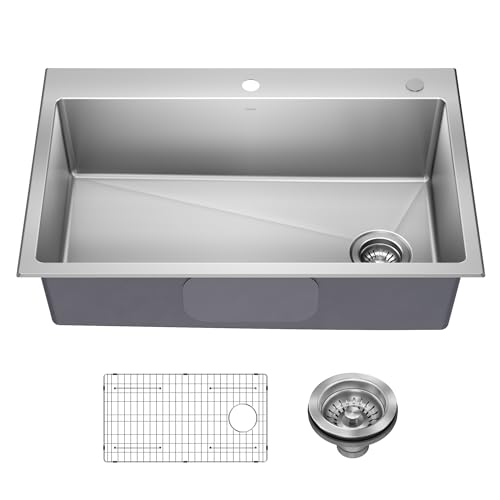 Single Bowl Drop in Kitchen Sink: Top Durable Stainless Steel Choices