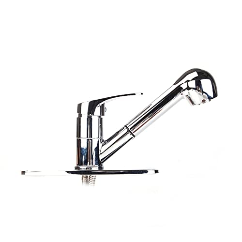 Single Handle Pull Out Sprayer Kitchen Faucet for Efficient Cleaning