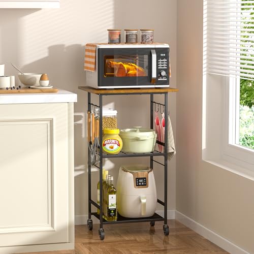 Small Kitchen Rolling Cart