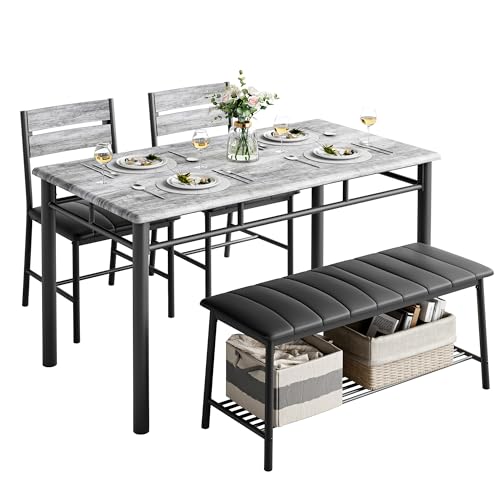 Small Kitchen Table With Bench And Chairs