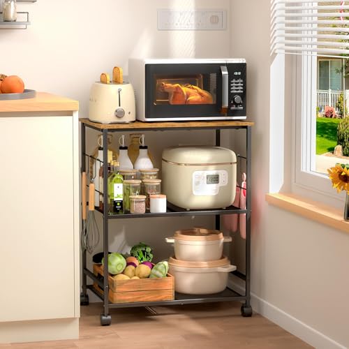 Small Rolling Kitchen Cart: Maximize Space with Stylish Mobile Storage