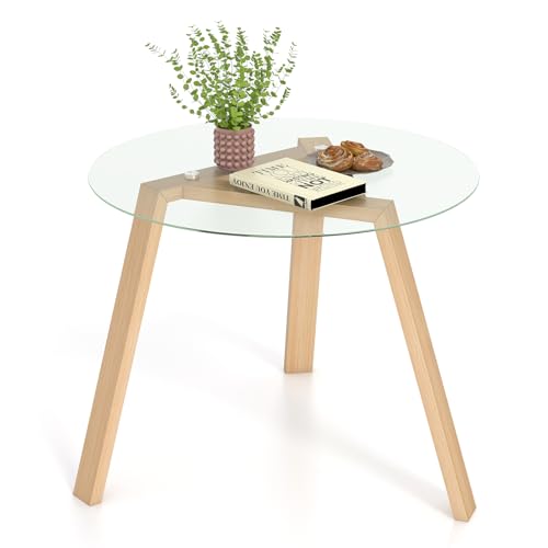 Small Round Glass Kitchen Table