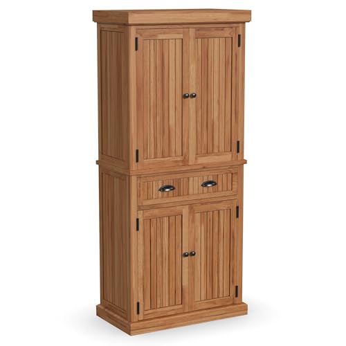 Solid Wood Kitchen Pantry Ideas for Stylish and Durable Storage Solutions