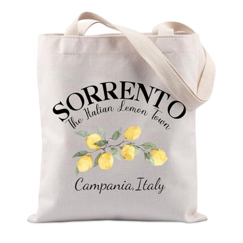 Sorrento Italian Kitchen Long Beach Inspired Lemon Tote Bag Gift Guide