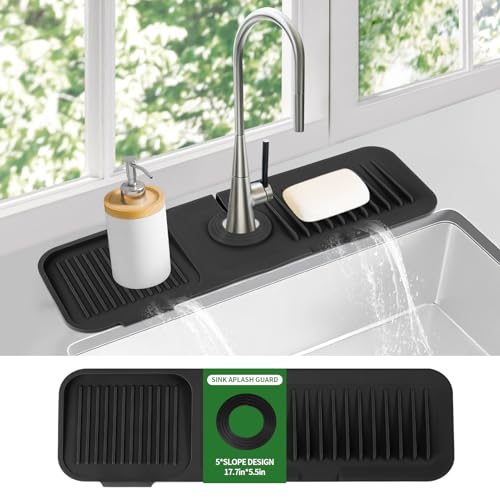 Splash Kitchen Bath Home: Ultimate Silicone Splash Guards for Kitchen Sink