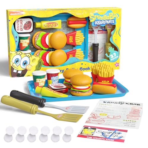 Spongebob Krusty Krab Kitchen Playset: Ultimate Interactive Kids’ Cooking Fun