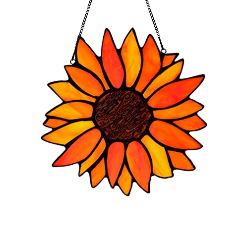 Stained Glass Kitchen Window Ideas: Brighten Your Space with Sunflower Decor