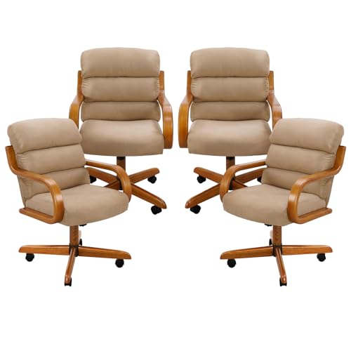 Swivel Kitchen Chairs With Casters: Ultimate Comfort and Mobility for Dining