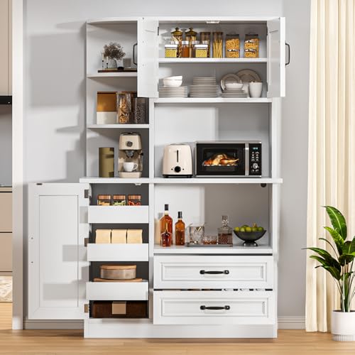 Tall Kitchen Cabinet With Doors