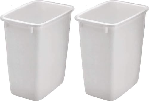 Trash Can in Kitchen Cabinet