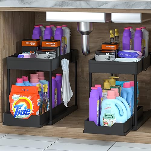 Under Kitchen Sink Organization