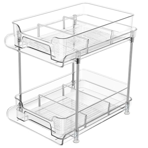 Under the Kitchen Sink Organization: Top 2-Tier Storage Solutions for Clutter-Free Spaces