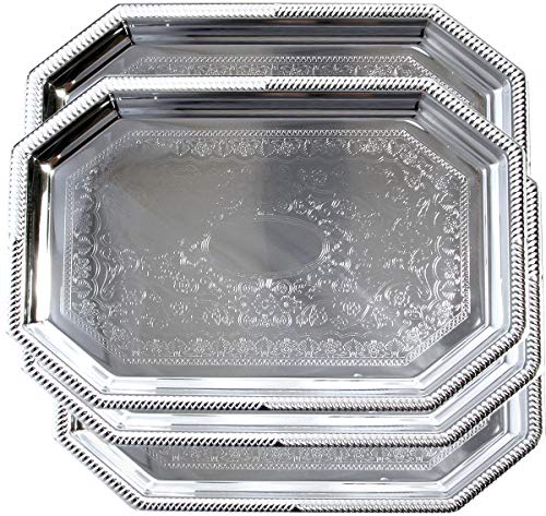 Victoria’S Kitchen & Catering Elegant Chrome Plated Serving Trays Review